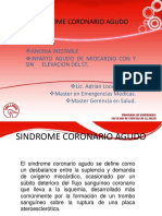 Sindrome Coronario Agudo Avanzada