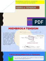 Miembro A Tension - Acero Estructural