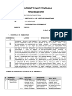 Informe Tecnico Pedagogico (1er Bimestre 2018)