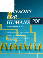 Ensors FOR Humans: Sensor Technology at MIT