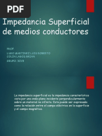 Impedancia Superficial de Medios Conduct