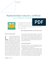 Radiactividad Natural y Artificial