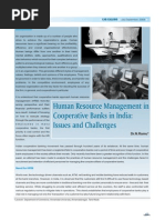 Human Resource Management in Cooperative Banks