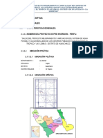 Memoria Descriptiva Tropico