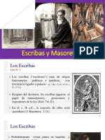 Escribas y Masoretas