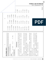 FCE - Use of English Test Sample