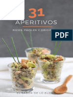 Ebook 31 Aperitivos