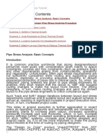 Pipe Stress Analysis Software - CAEPIPE & Piping Stress Tutorial