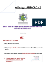 Machine Design AND CAD - 2: 1 Abdul Ahad Noohani