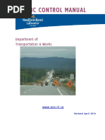 Traffic Control Manual