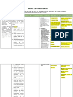 Matriz de Consistencia