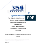 Proyecto Modular, Mecanica Clasica