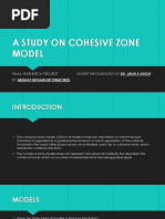 A Study On Cohesive Zone Model