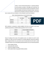 Practice Question - Linear Programming