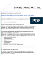 Philippine Shipping Update - Manning Industry: I. Effectivity Date of The Amwa