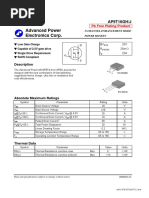 Advanced Power Electronics Corp.: AP9T16GH/J