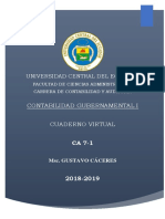 Contabilidad Gubernamental I Cuaderno Virtual