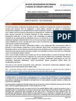 222 - Gabarito Justificado - Direito Constitucional PDF