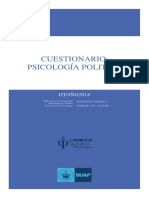 Cuestionario Psicología Politica