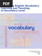 Writing Vocabulary Building Skills