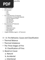 Arson Topic Outline