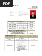 Curriculum Vitae: Formal Education Background