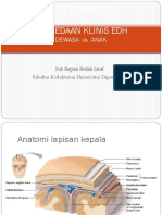 PERBEDAAN KLINIS EDH Dewasa Dan Anak Stase Bedah Saraf