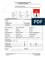 C 05 - Seafarer Employment Application Form ABDUL RAHMAN