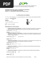 Potenciacion y Radicacion