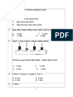 Matematik Kertas 1 Tahun 3 2018