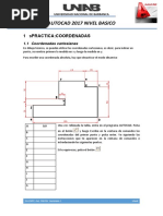 Practica Coordenadas Autocad Basico