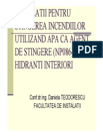 Calcul Hidranti PDF