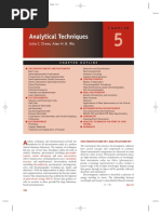 Analytical Techniques Julia C. Drees Alan H. B. Wu