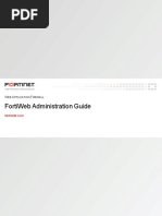 Fortiweb v5.9.0 Administration Guide