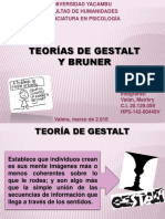 Teoria de Gestalt y Bruner