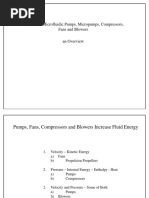 Fluidic and Microfluidic Pumps, Micropumps, Compressors, Fans and Blowers