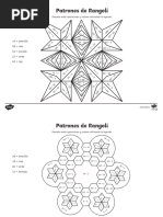 Patrones de Rangoli PDF