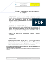 Procedimiento Elaboracion Comprobante de Ingreso