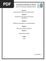 Unidad 2. Fundamentos de Telecomunicaciones.