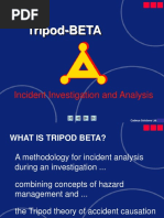 Tripod-BETA: Incident Investigation and Analysis