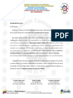 Carta de Solicitud Alcalde