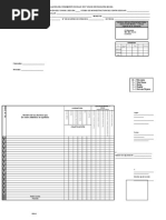 Cuadro de Notas Educacion Basica EL SALVADOR