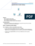 11.5.2.4 Packet Tracer - Configuring A Linksys Router Torregroza