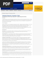 Endodontic Diagnostic Terminology Update