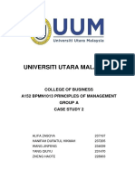 Principles of Management Case Study 1