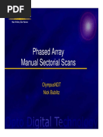 Phased Array Sectorial Scanning Overview