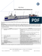 PVC and WPC Wood Plastic Panel Production Line en PDF