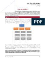 Laboratorio 2 - Instalación y Configuración de Servidopr DNS en Linux Ubuntu