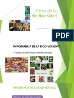 Crisis de La Biodiversidad o