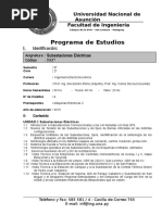 Programa de Estudios